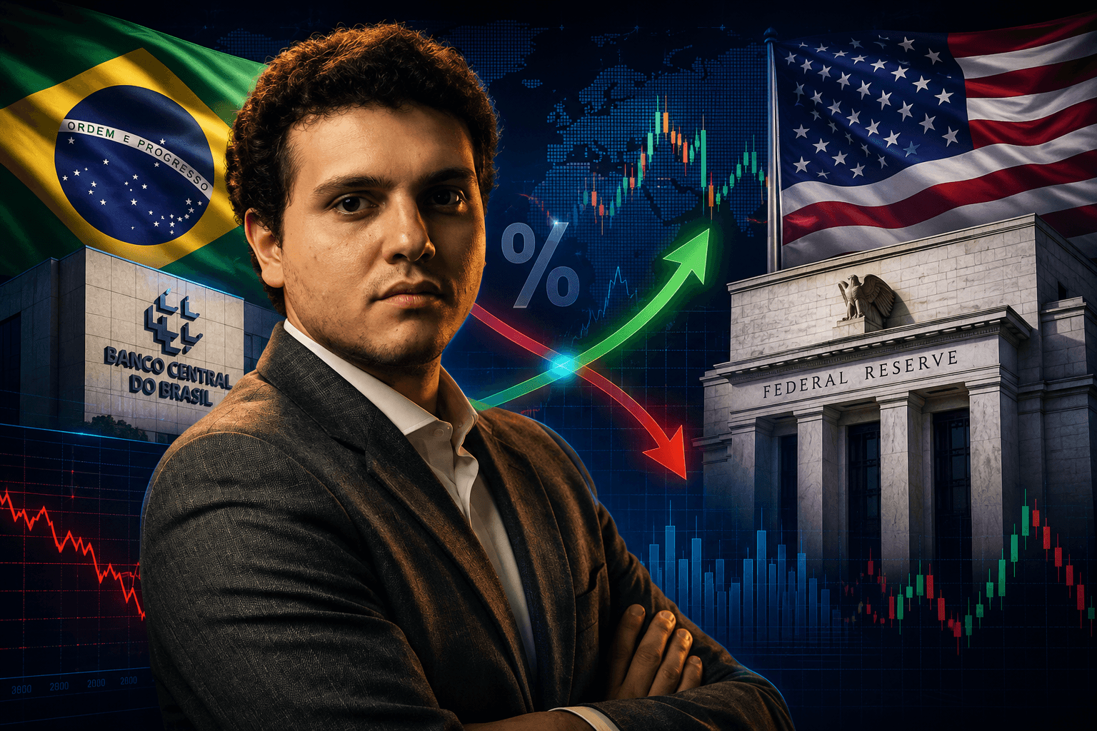 Mário Pisani analisa a Super Quarta do mercado com foco nas decisões de juros do Fed e do Copom