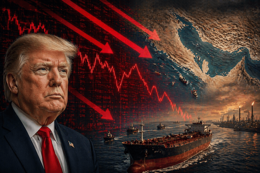 Petróleo acima de 100 dólares e tensão no Oriente Médio impactam mercados e derrubam bolsas globais