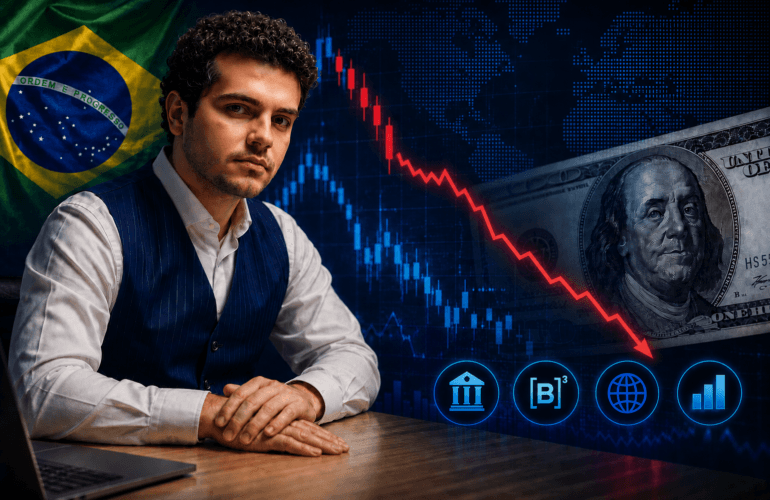 Mario Pisani analises, icones dolar, banco central, b3.